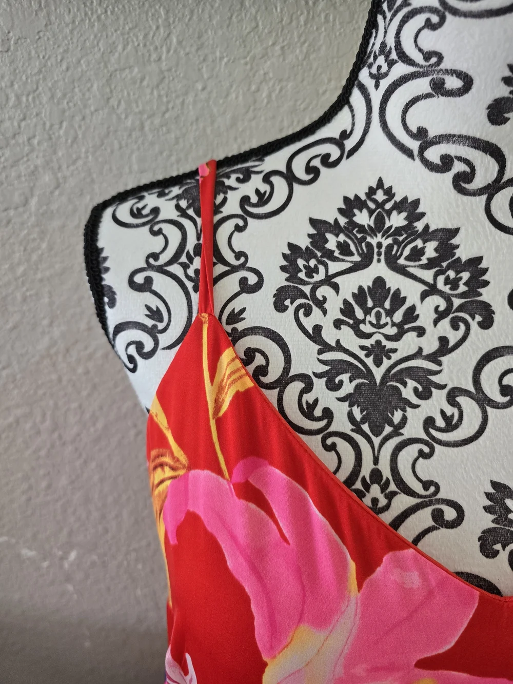 Soma Red Tropical Floral Maxi Dress - Picture 3 of 6